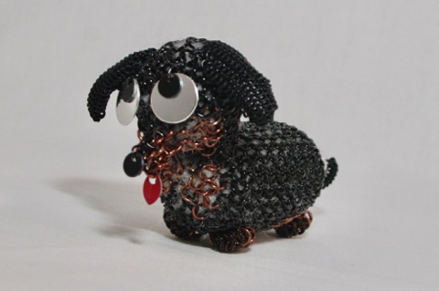 *Dachshund Dog - Plush Chainmaille Animal